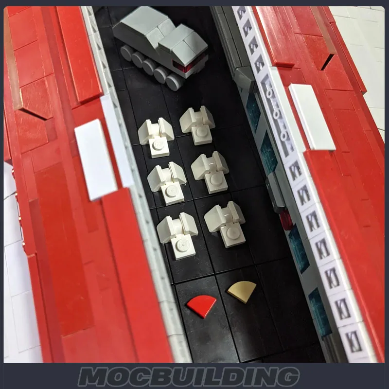 

Конструктор Moc: Модель грузовика-трейлера с контейнером и платформой, транспортное средство, технологические блоки, детские игрушки-головоломки, подарок для самостоятельной сборки