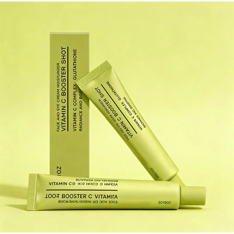 קרם פנים מחזק ויטמין C עם גלוטתיון וניאצינמיד לטיפול בכתמי עור כהים, משפר קמטים עדינים, טיפוח עור זכוכית קוריאני