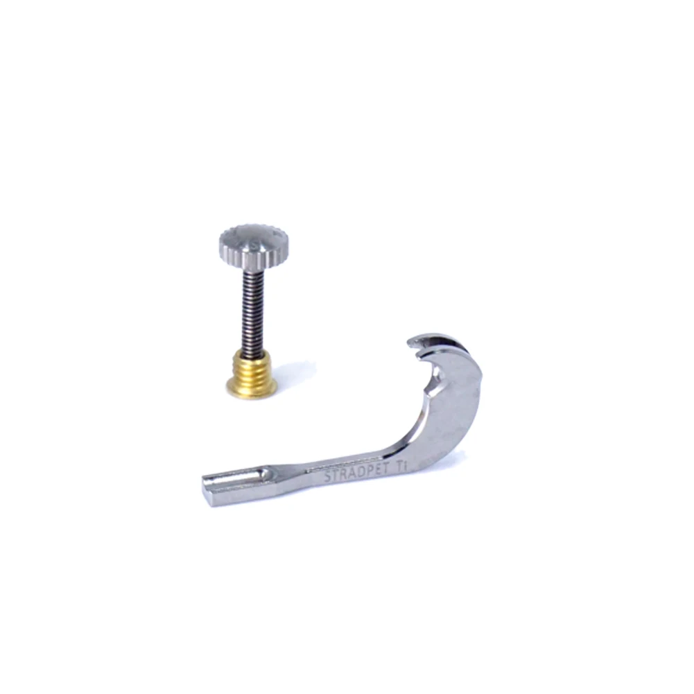 STRADPET Titanium Built-in Lever Fine Tuner Set for Viola (one tuner with its screws), Viola Accesseries