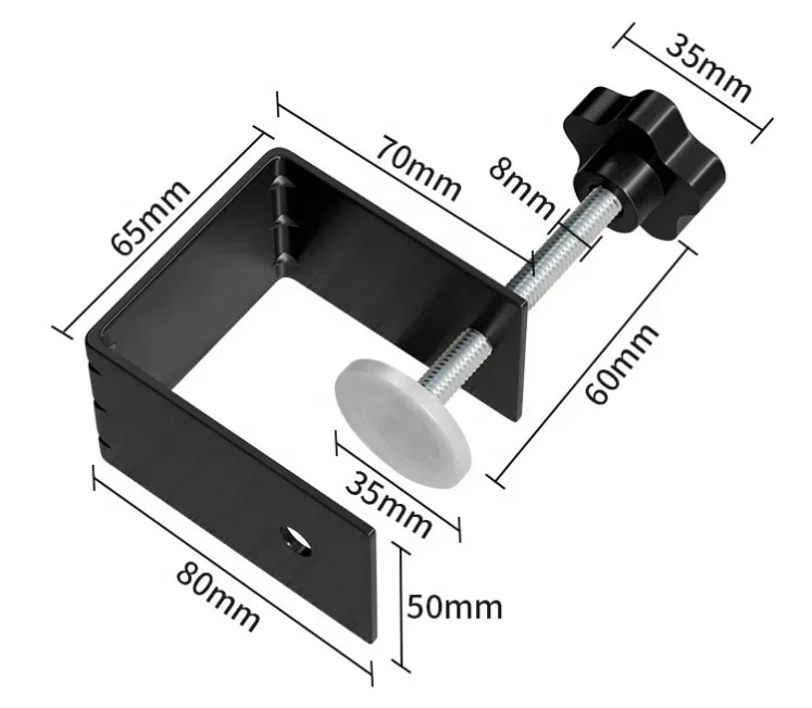 

Quick Installation Drawer Fixture forWoodworking Tool Clamp 4PCS per Box Laboratory Drawer Clamp Easy Installation garden tools