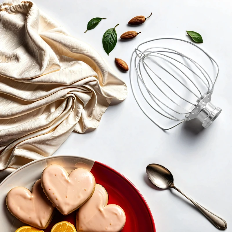 Whisk Attachment for Stand Mixer with Tilting Head, Stainless Steel Egg Cream Stirrer, (Replacement K45WW)-A73M view 6
