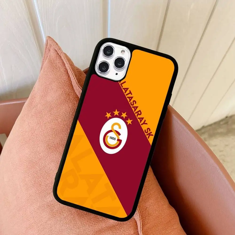الكلاسيكية G-galatasaray-C-club جراب هاتف سيليكون PC + TPU آيفون 11 12 13 14 15 16 زائد برو ماكس غطاء