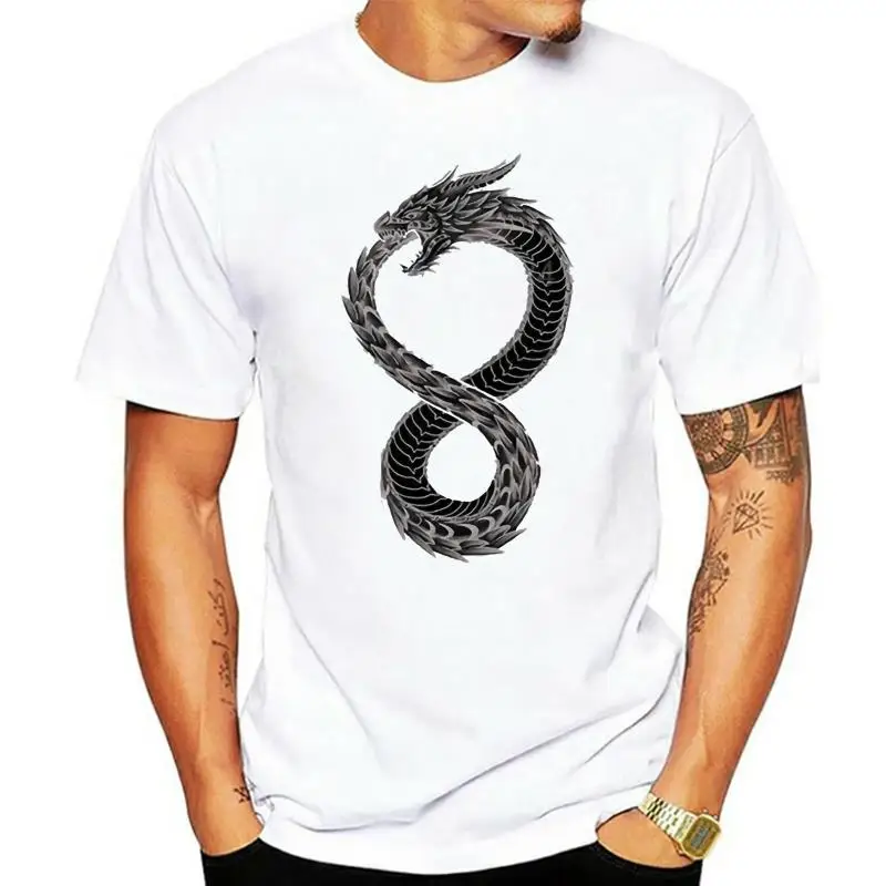 Ouroboros Takeshi Kovacs Tattoo Altered Carbon Men T Shirt Short Sleeves Cotton T Shirt Free Shipping