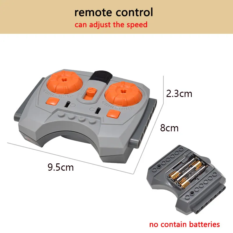 빌딩 블록 8879 모터 무선 리모컨, 속도 조절 PF 모델 액세서리, 레고 기계 부품 호환 가능