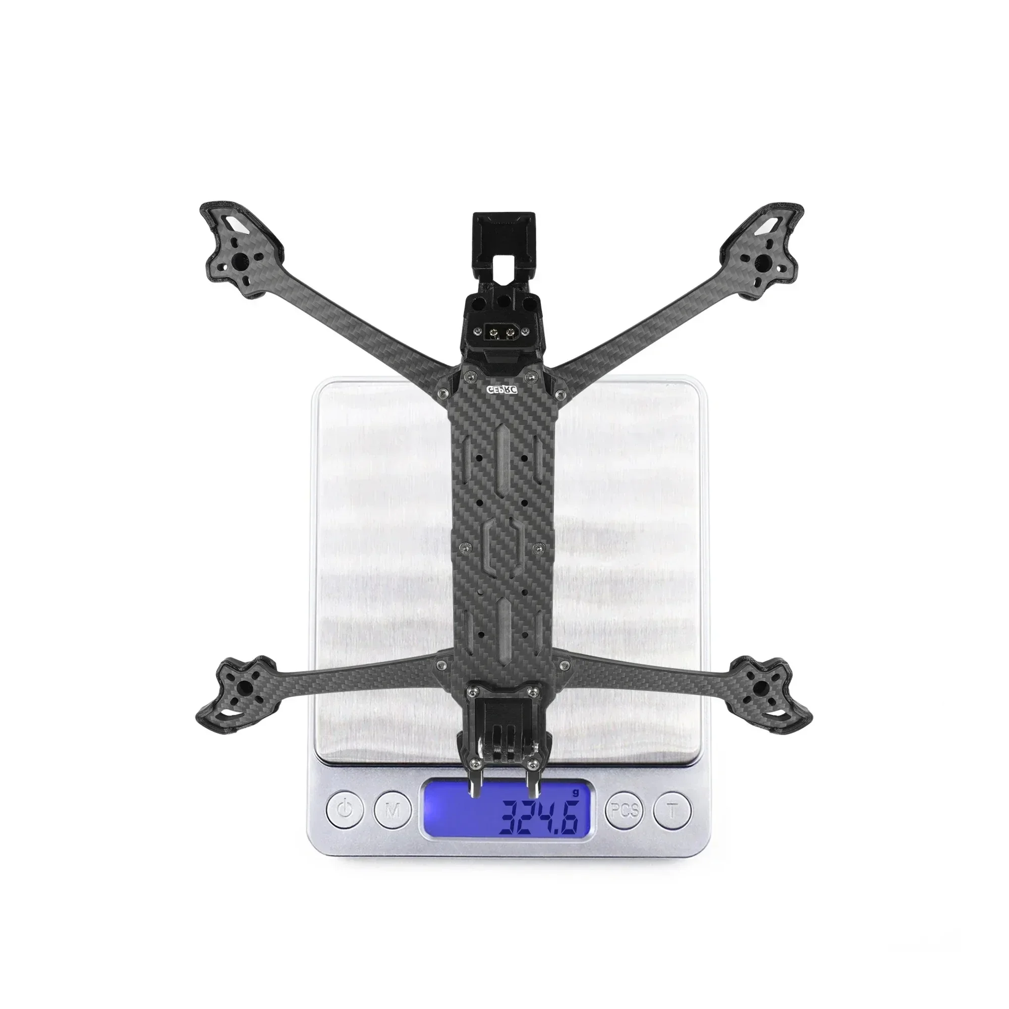 GEPRC GEP-MOZ7 FPV Frame | 320mm Wheelbase, 6mm Carbon Arms, 7-7.5" Props – Ideal for Long-Range & Freestyle Drones - Image 6
