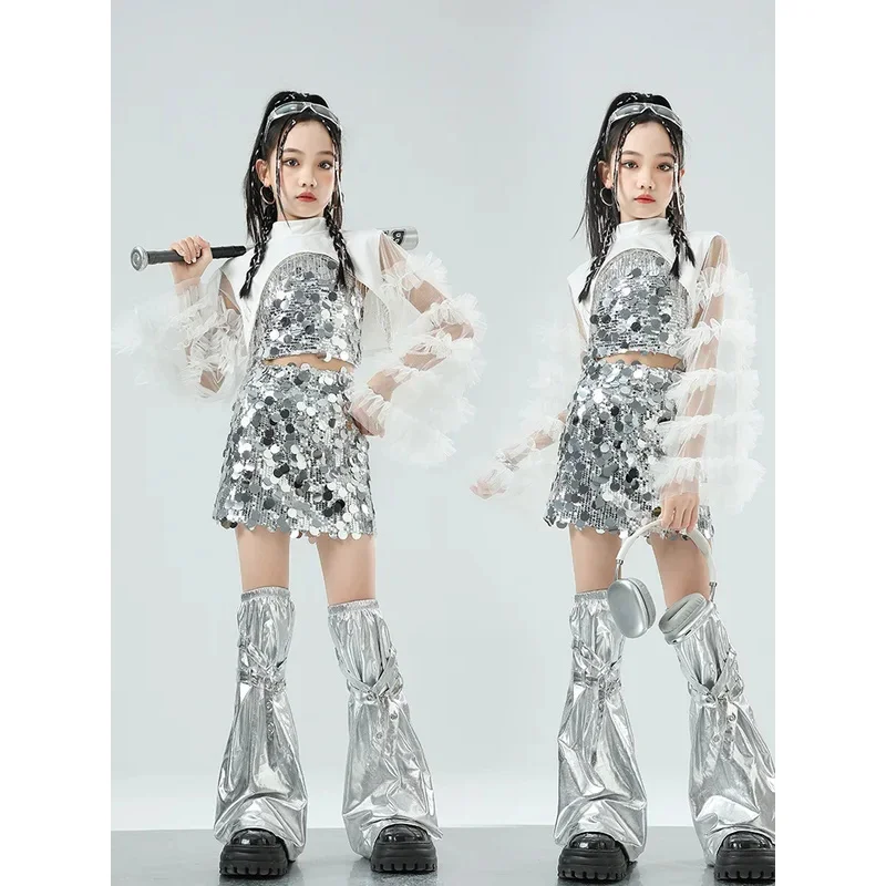 

★Halloween Cosplay Costume Urban Girl Jazz Dance s K-pop Performance Outfits Hip-hop s Cool Catwalk Clothe 2026 New ♥Look Me ←_←