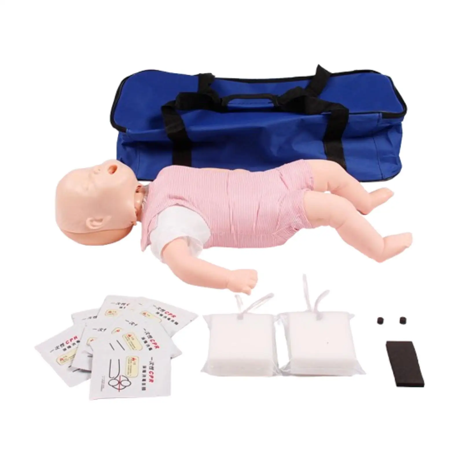 Infant Airway Obstruction Model Replaceable Lung Bags Training Professional Teaching Tool Heimlich Maneuver CPR Training Manikin