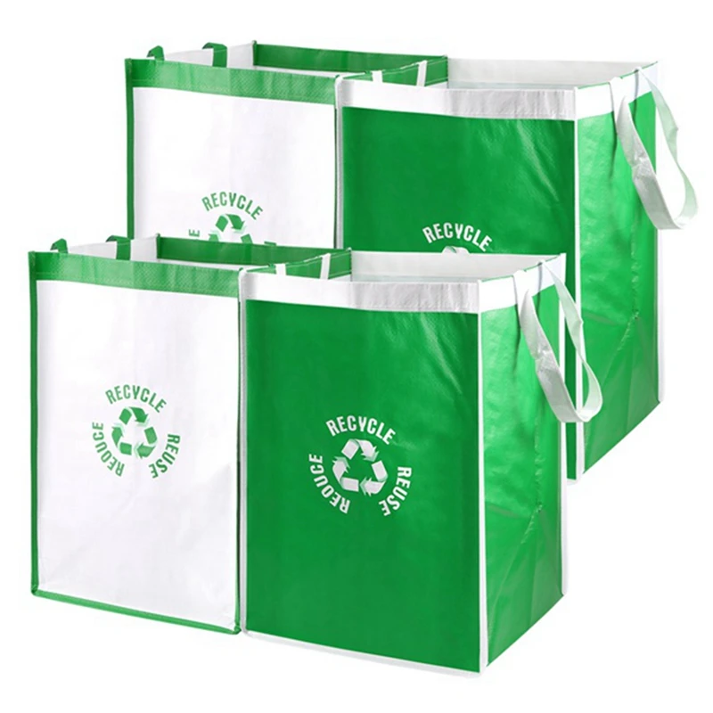

4PCS Recycle Waste Bin Bags for Kitchen Home Trash Sorting BinsJAS