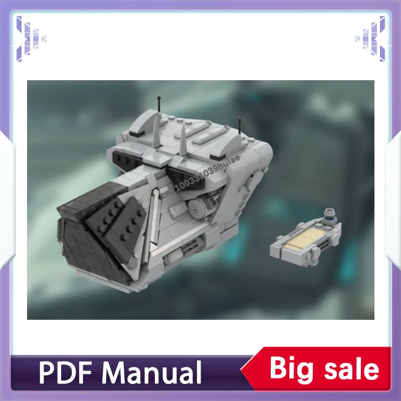 

Building blocks set Imperial Ambunaut space war adults bricks military war spaceship model Christmas gift