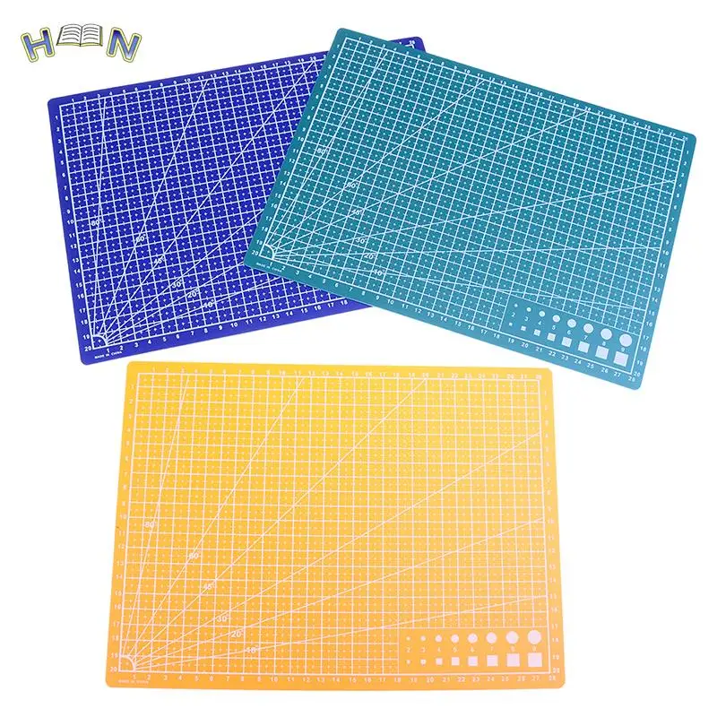 

1pc 30*22cm A4 Grid Lines Self Healing Cutting Mat Craft Card Fabric Leather Paper Board