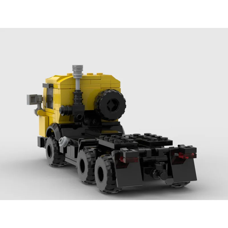 moc-67587-new-classic-semi-truck-building-block-model-560-parts-creative-boys-children's-birthday-building-block-toy-gift