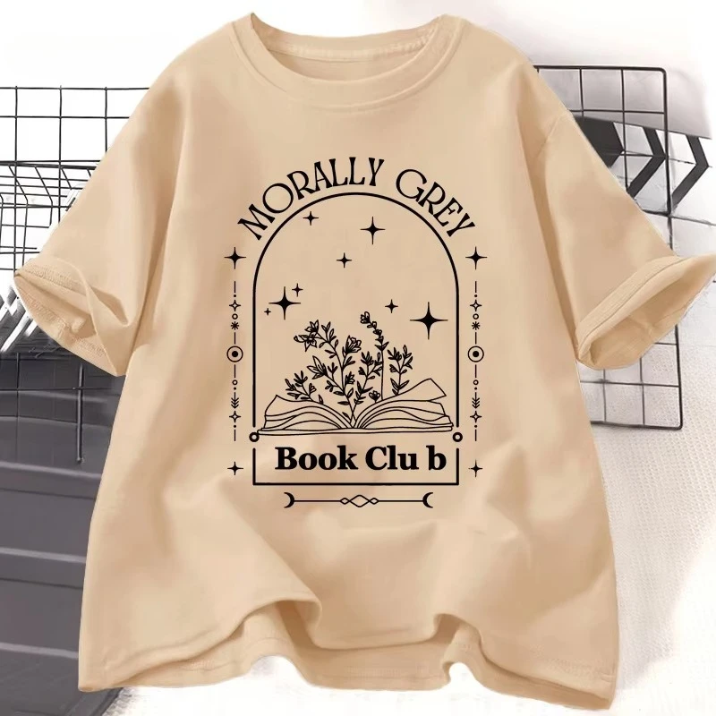 Bookish T Shirt Fourth Wings Book Club Tee Booktrovert T-Shirt Booktok for Reader Clothes Cotton Short Sleeve Unisex Streetwear
