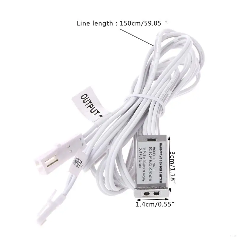 12V/24V 핸드 웨이브 센서 스위치 5A 핸드 스위프 스위치 10cm 감각 Distan 용 Y55E