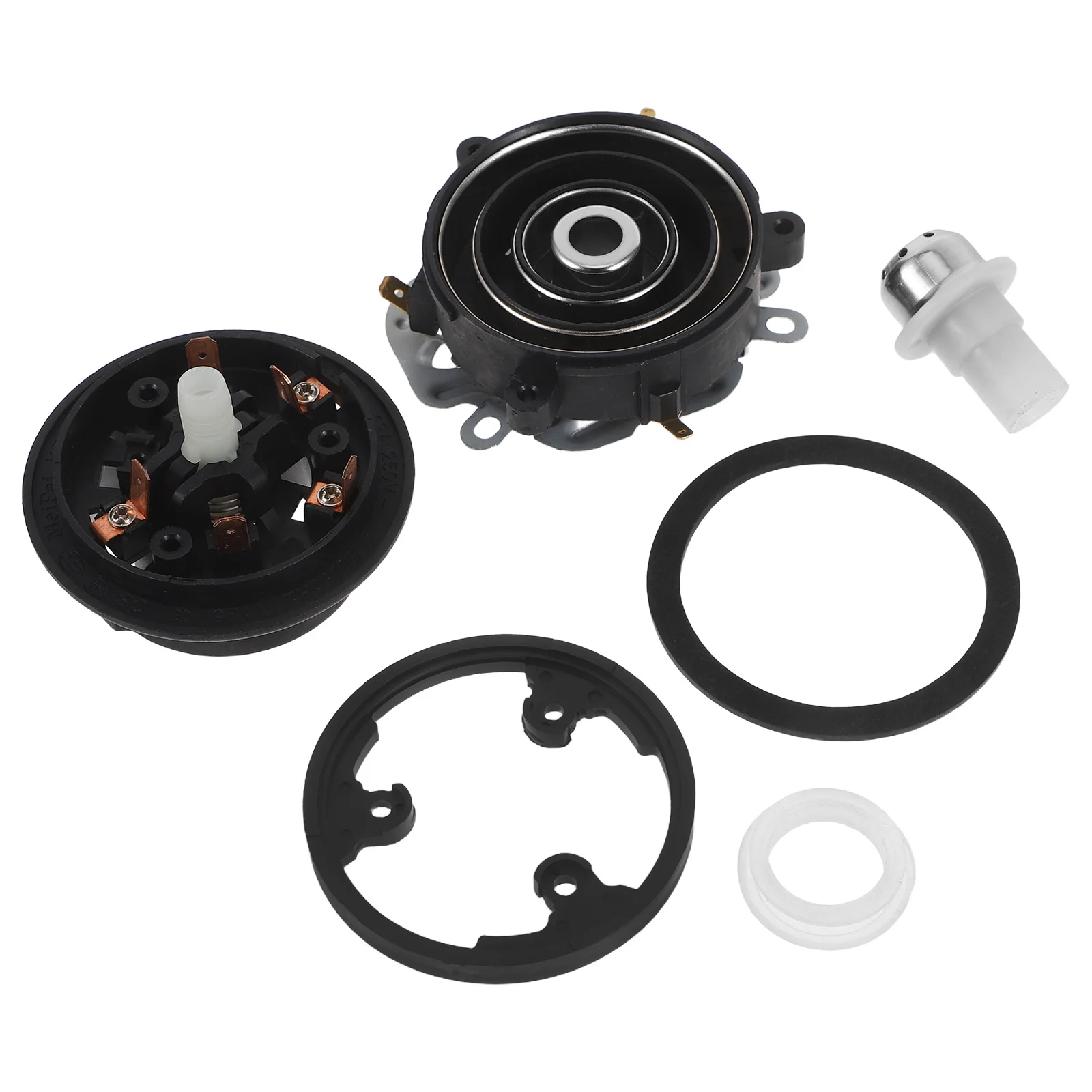 

6Pcs Electric Kettle Temperature Control Parts Base Plate Socket Heat-Resistant Material Quick Heating Efficiency Home