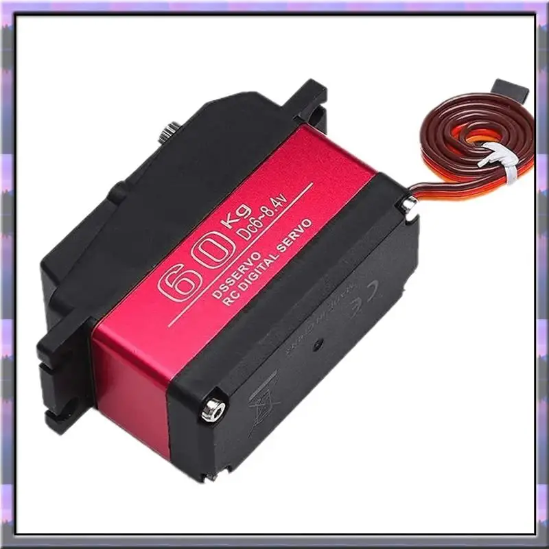 A49U 3X ハイトルク防水 60Kg 180 °   DS5160 メタルギアデジタルサーボ RC ロボットカー 1/6 アキシャル SCX6 1/5 Redcat HPI Baja