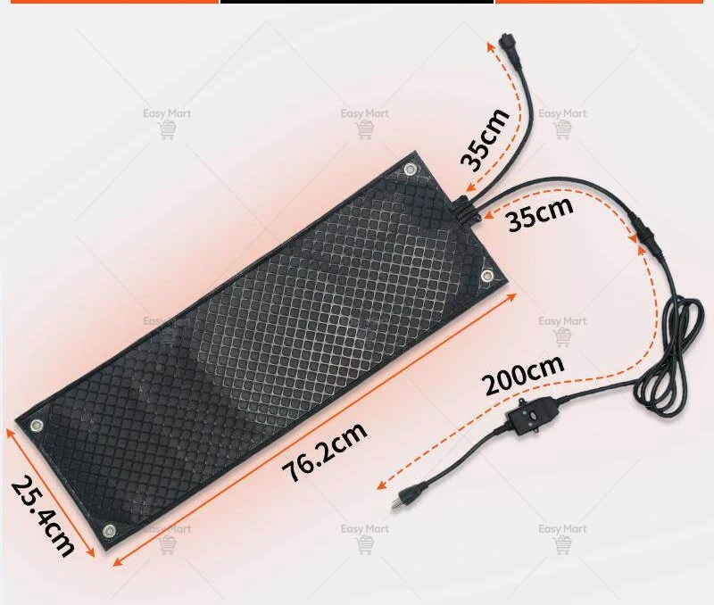 Snow Melting Walkway Mat, 10