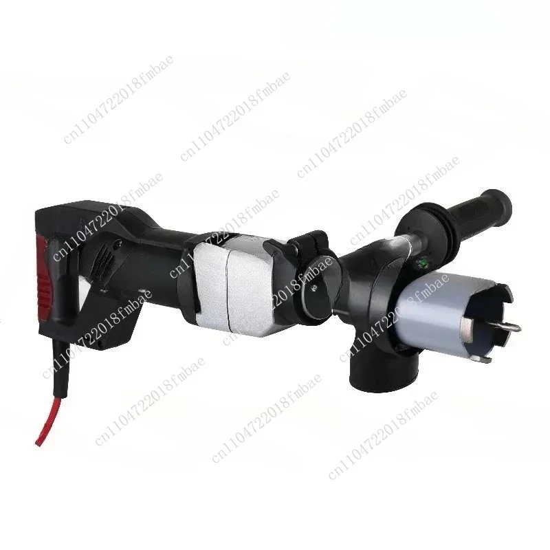Compact brushless motor DB-132 concrete core drill with dry impact diamond drilling rig