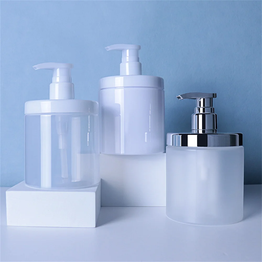 300ml/500ml Bathroom Portable Soap Dispensers Lotion Shampoo Shower Gel Holder Soap Dispenser Empty Bath Pump Bottle Home