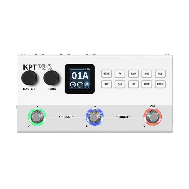 KPT PRO マルチエフェクトペダル YUIMER Factory のアップグレード