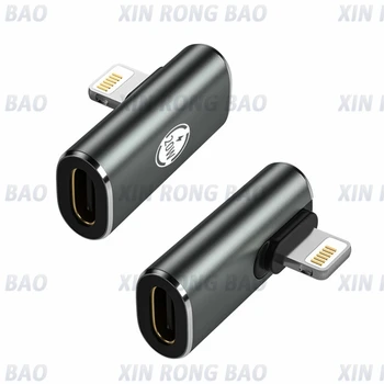 PD20W USB Tip-C Hızlı şarj adaptörü IPhone 11 13 14 P USB C Dişi Aydınlatma Erkek Düz Kafa Dirsek Dönüştürücü Adaptör ​