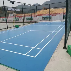 Beable Outdoor Sports Custom Printed Vinyl Flooring Badminton Pickleball  Tennis Mat For School Institutional Stadium