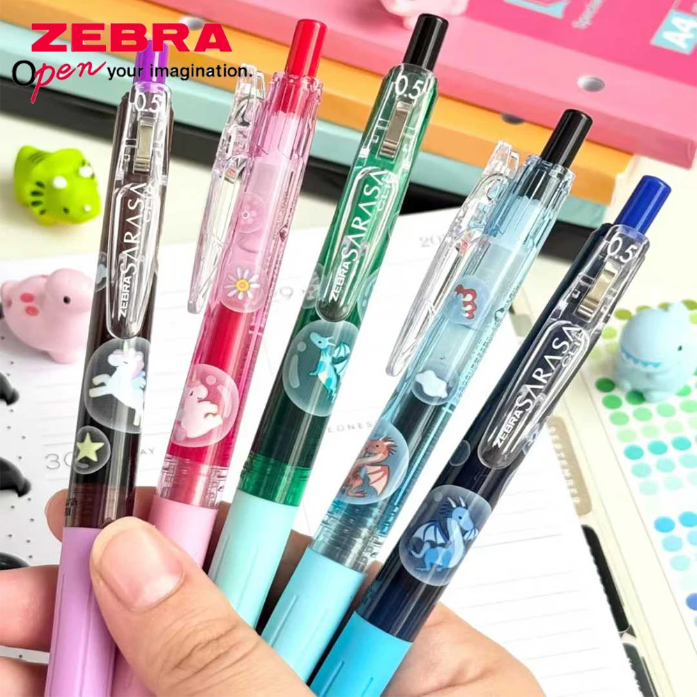 

5pcs New Limited Japan ZEBRA SARASA Gel Pens JJ15 Color Ballpoint Pen 0.5mm Quick-drying Ink Student Supplies Office Stationery