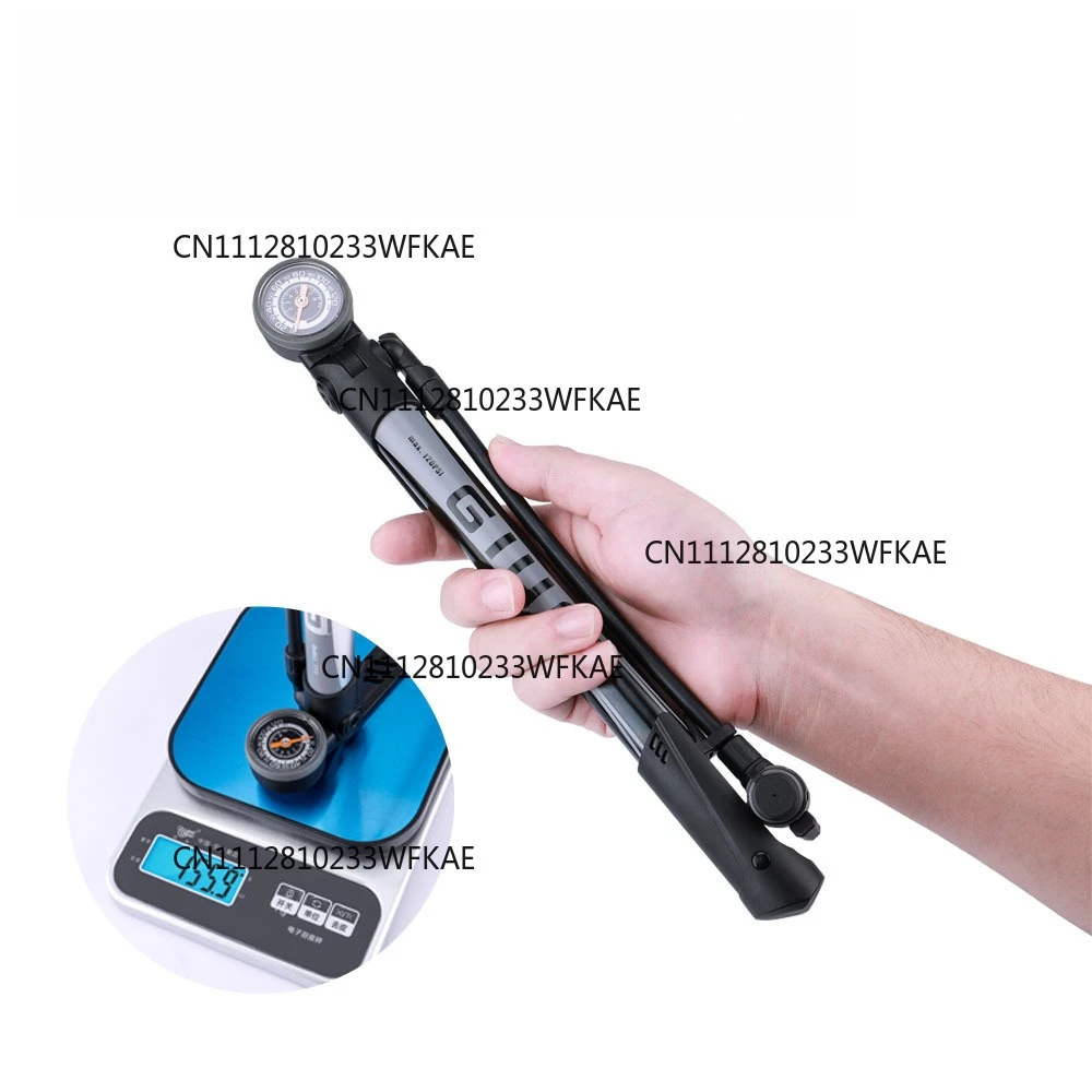 Suitable for GIYO Portable Inflator Mountain Bike Road Bike Mini Inflator High Pressure Inflator Folding Table GM642