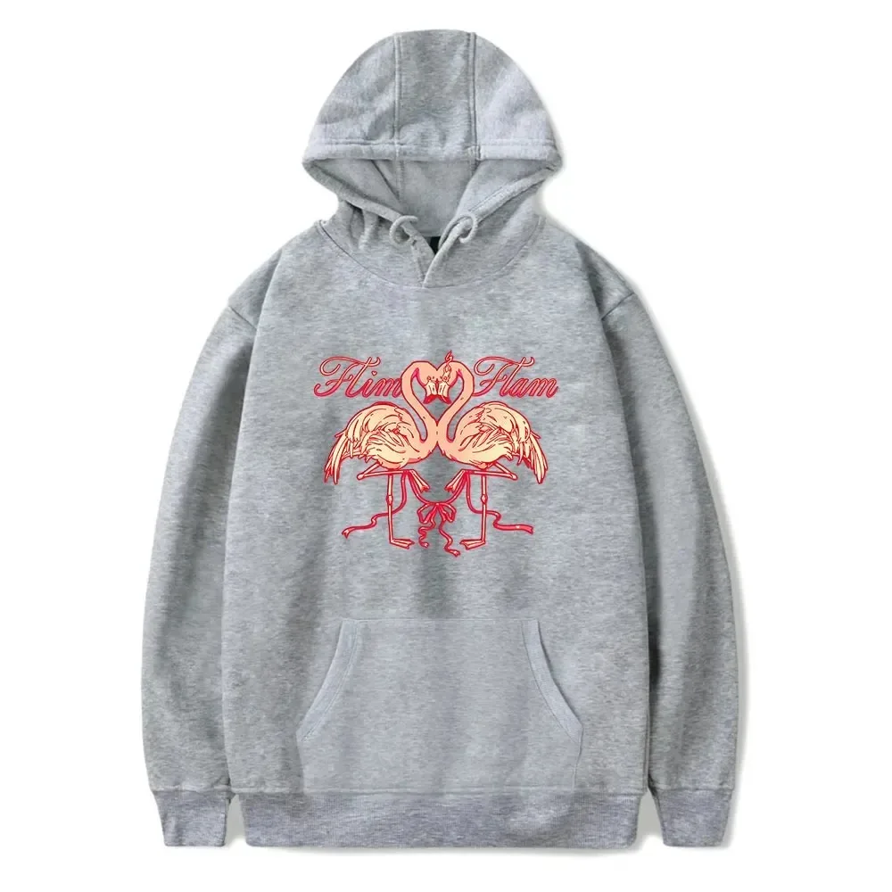 Sweat à capuche Flamingo Flim Flam pour hommes et femmes, pull Love Birds, manches longues, mode 2024