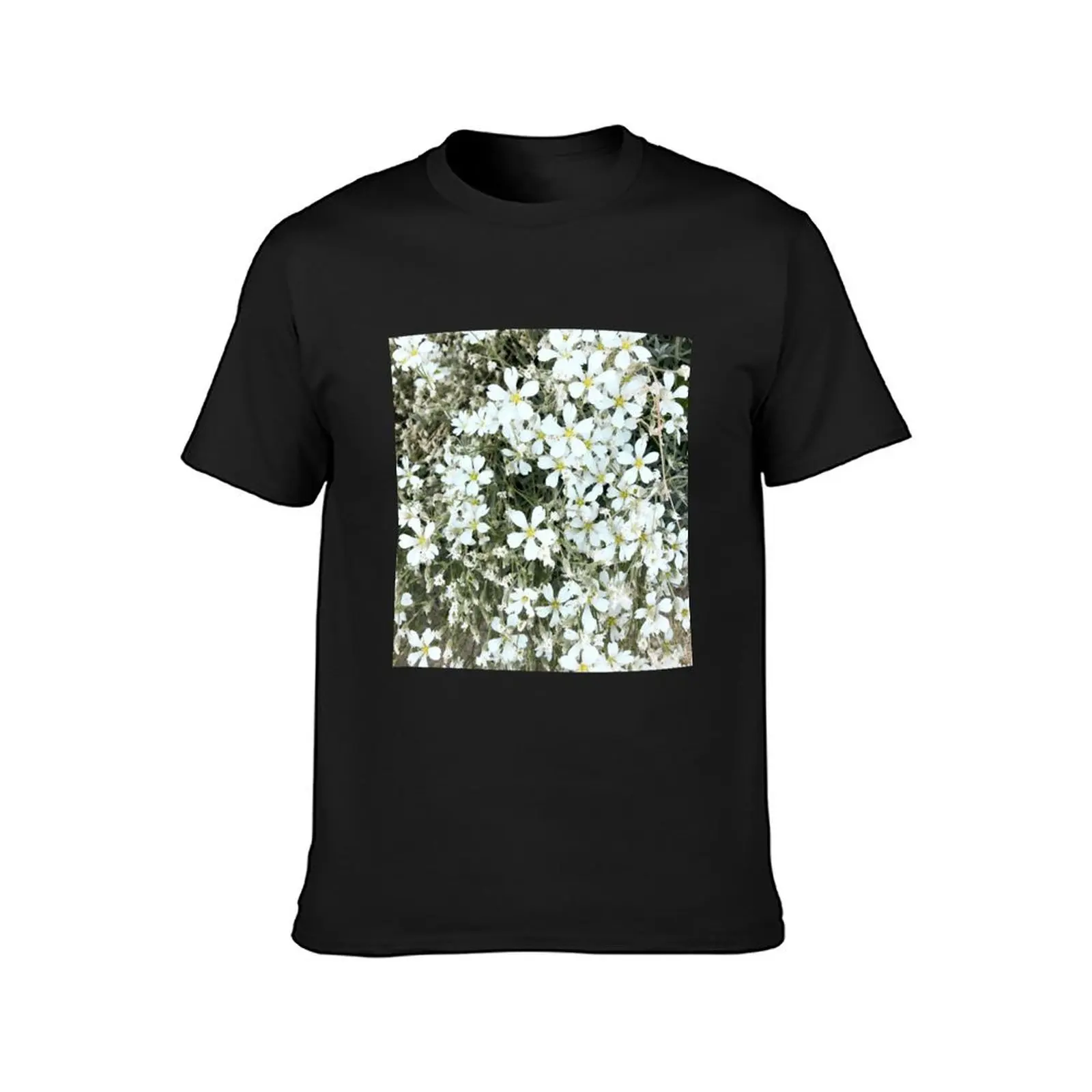 Field of Daisies in the Summer T-Shirt plain oversized quick-drying graphics mens graphic t-shirts pack