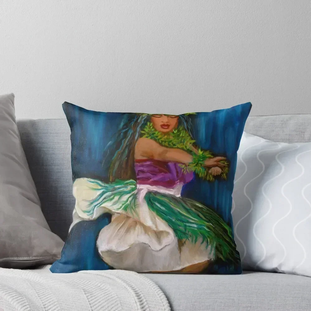 

Merrie Monarch Hula Throw Pillow Sofa Covers For Living Room New year Pillow Decor pillow