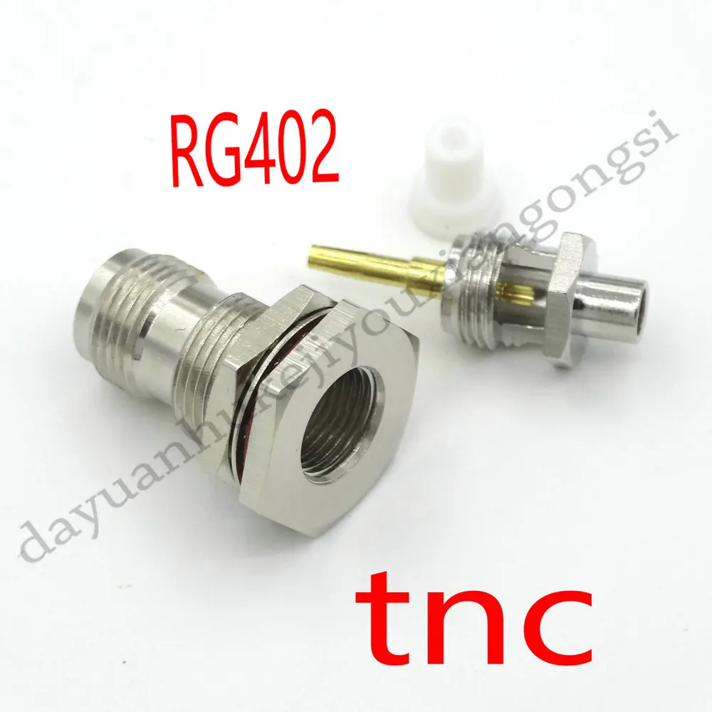 TNC Female Crimp  RG402 0.141