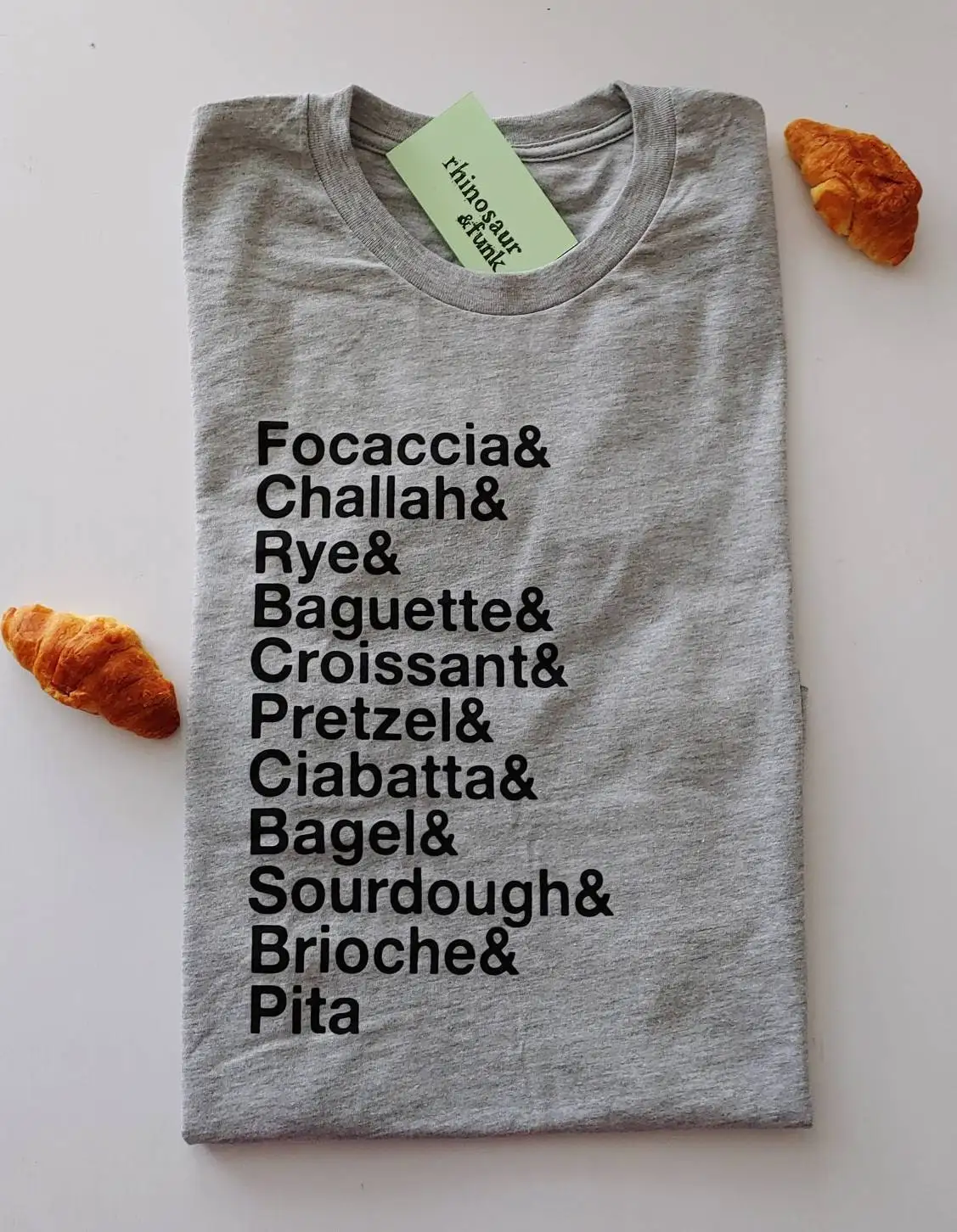 Bread Baker's Lineup T Shirt and Baking Addicts Life