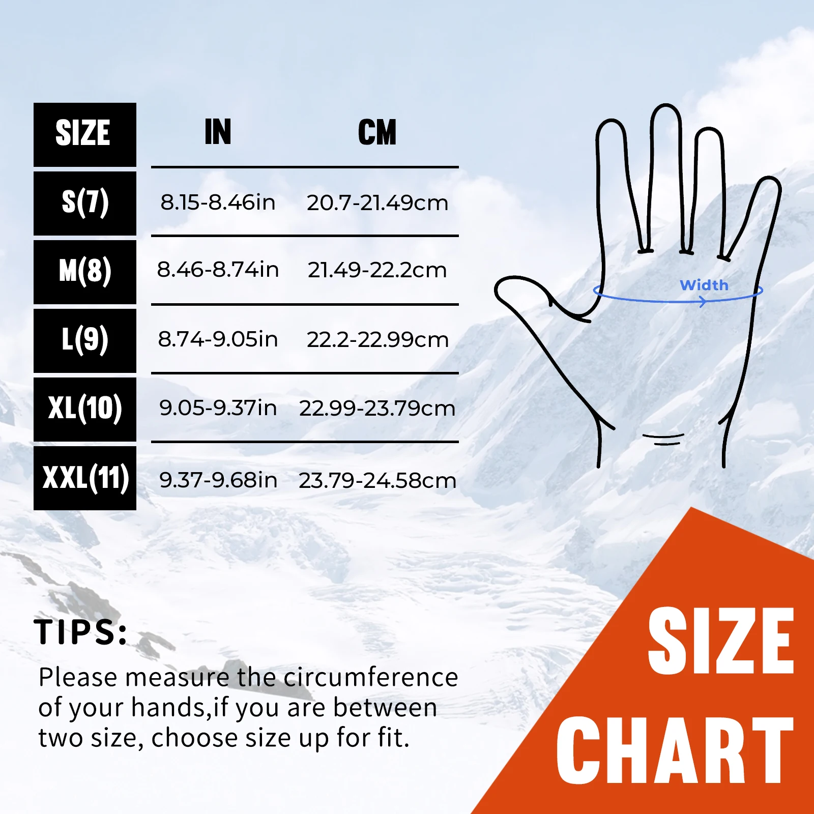 HANDLANDY Waterproof Work Gloves for Cold Weather, Insulated Winter Freezer Work Gloves with Grip CE certification work gloves