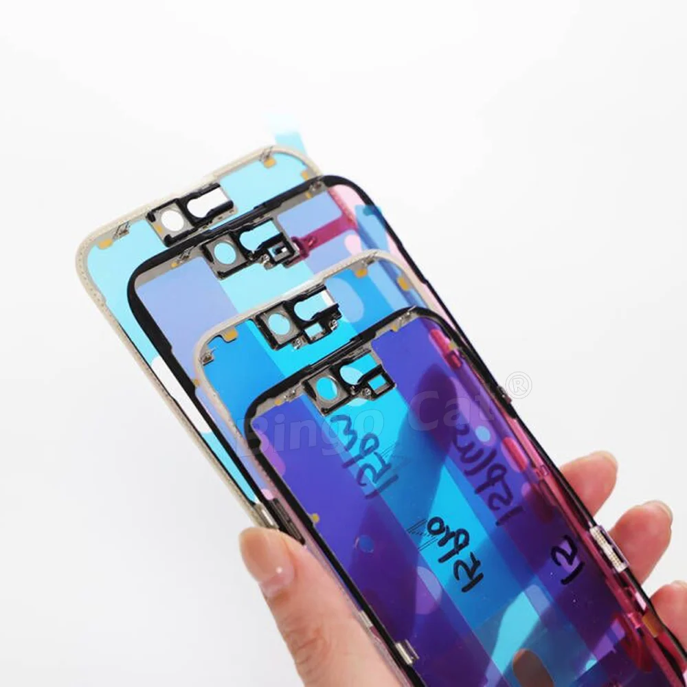 Novecel 5pc 16Pro max OEM Front Bezel Frame Adhesive Tape For iPhone 16 15 14 13 Pro Max 12Pro LCD Housing Middle Frame Replace