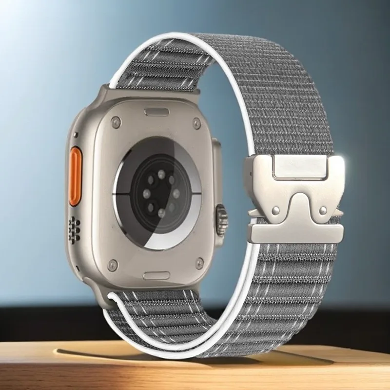 Alpine Loop Strap Parachute Straps for Apple Watch Ultra 2 49mm 45mm 44 42mm 38 40 41 for Iwatch Series SE 10 9 8 7 6 5 Ultra 2
