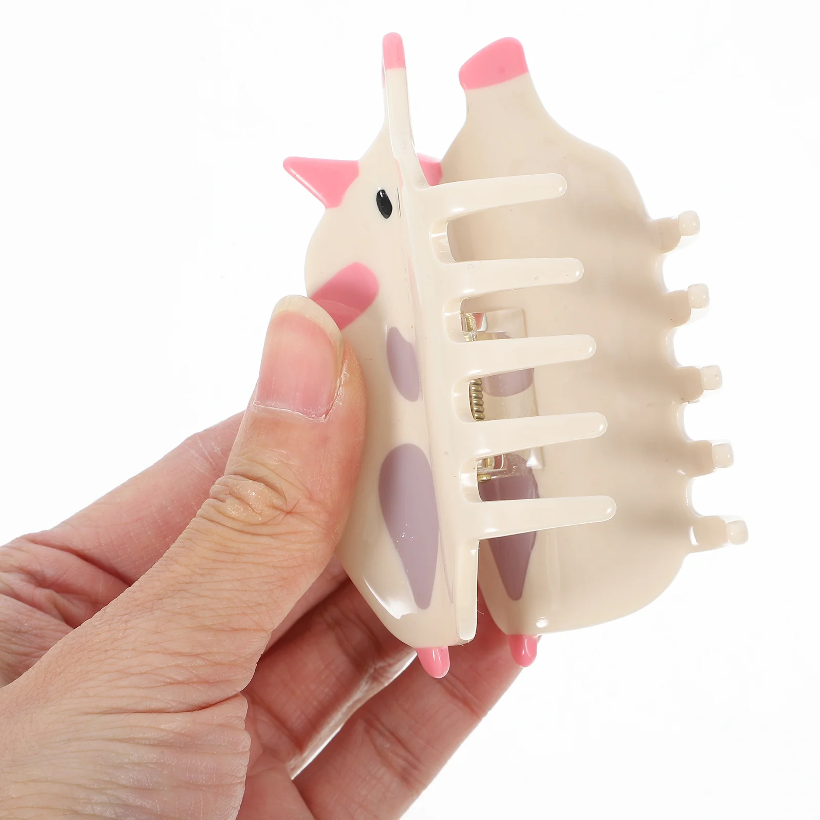 

Pig Shape Clip Acetate Claw Barrette For Women Thick Hair Large Jaw Clips Animal Hair Accessories Styling Tool