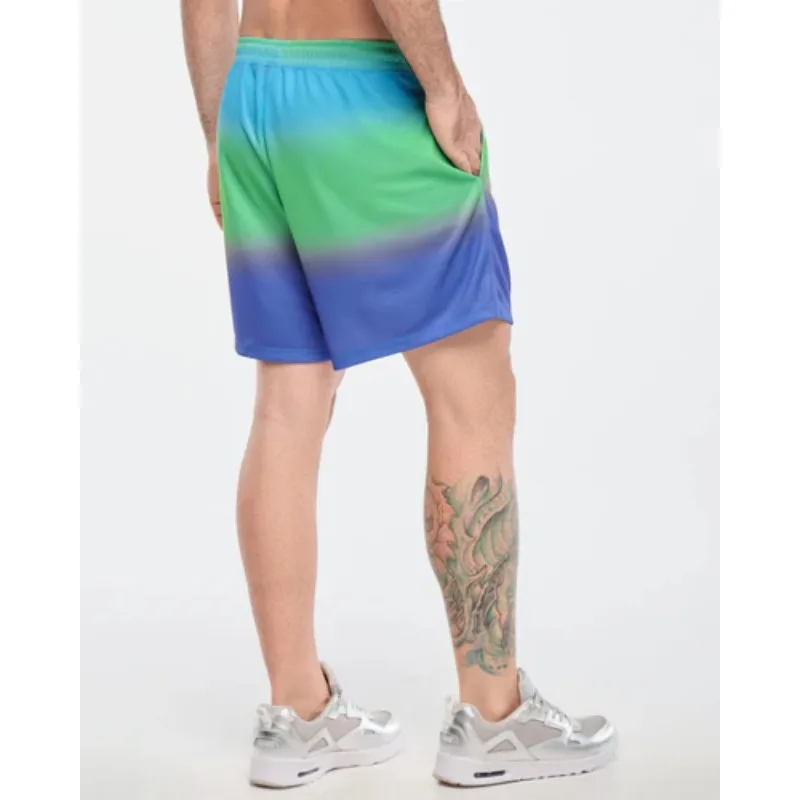 شورت ZW 3D مطبوع عليه عنصر اليد سريع الجفاف للرجال، شورت رياضي عصري يسمح بمرور الهواء، عصري ومريح #2