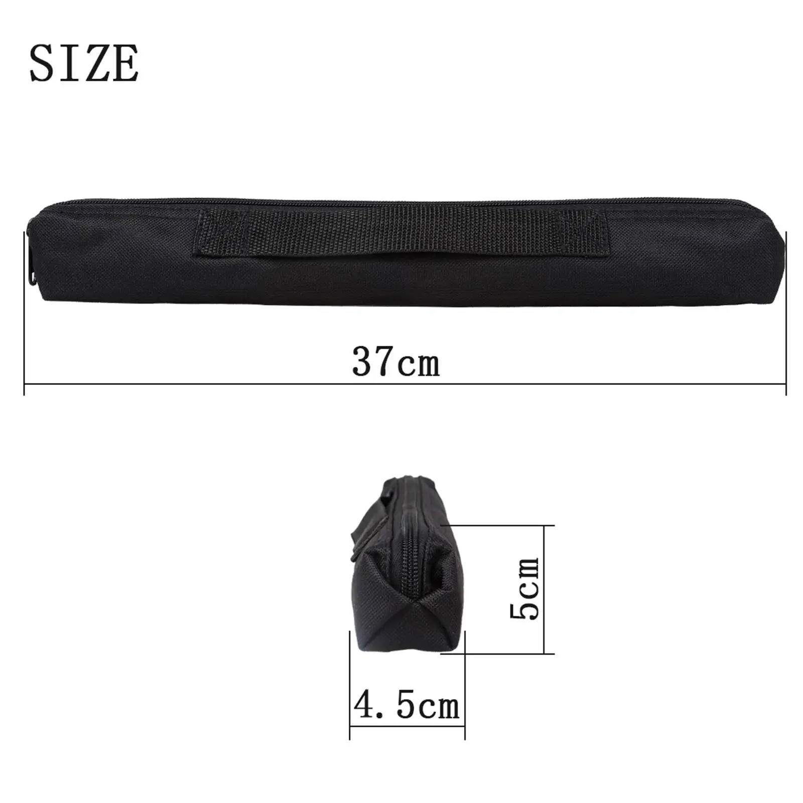 Oxford Fabric Flute Case Carrying Bag for Music Instrument Carrying Storage Fabric Vertical Flutes for Organizer Bamboo Sunglass