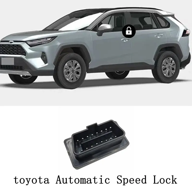 

Car OBD Plug and Play Auto15km/h Speed Lock Door Unlock Device For Toyota RAV4 CHR Camry Verso Yaris Prado Vios Aqua Prius Levin