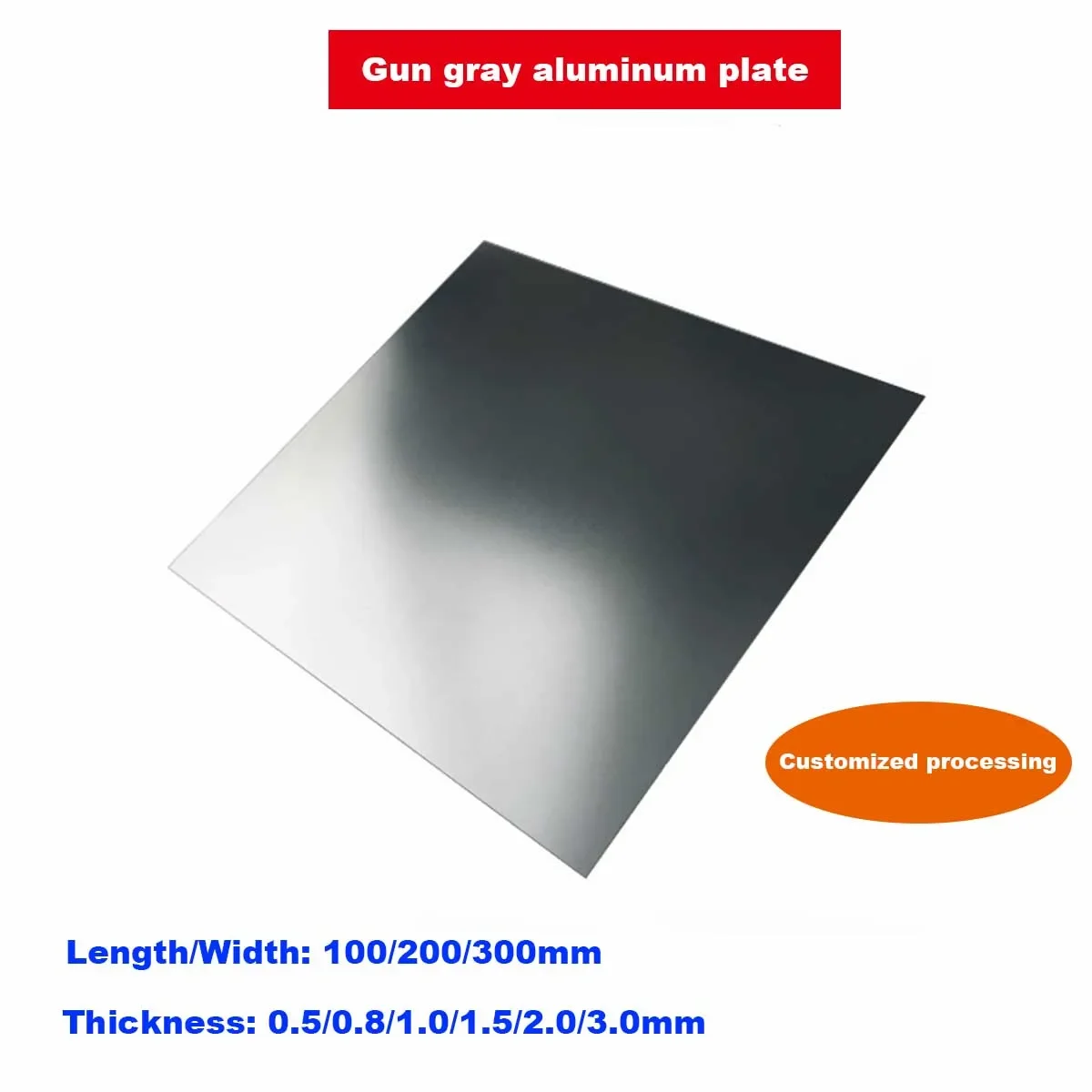

Gun Gray Aluminum Plate, Deep Gray, High-End Decoration, Aluminum Alloy Plate, Customized Curtain Wall, Laser Cutting
