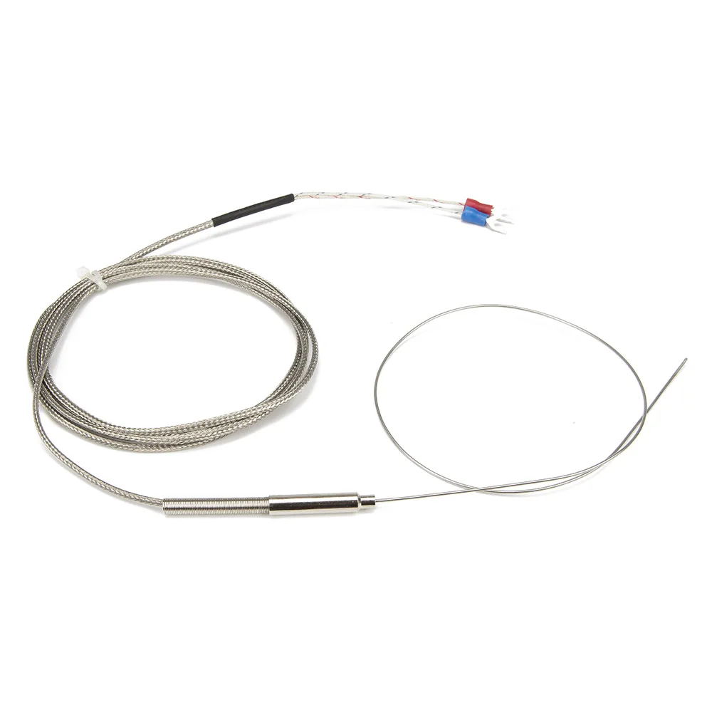 FTARP08 K type 1.5m metal screening cable 400mm flexible probe sheathed thermocouple temperature sensor WRNK-191