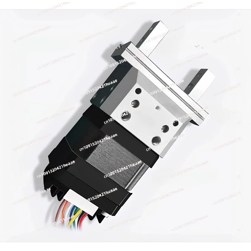 Suitable for Mini Robotic Arm Automation Clamping Holder High Precision，Stepper Motor Electric Gripper Robotic Parallel Gripper