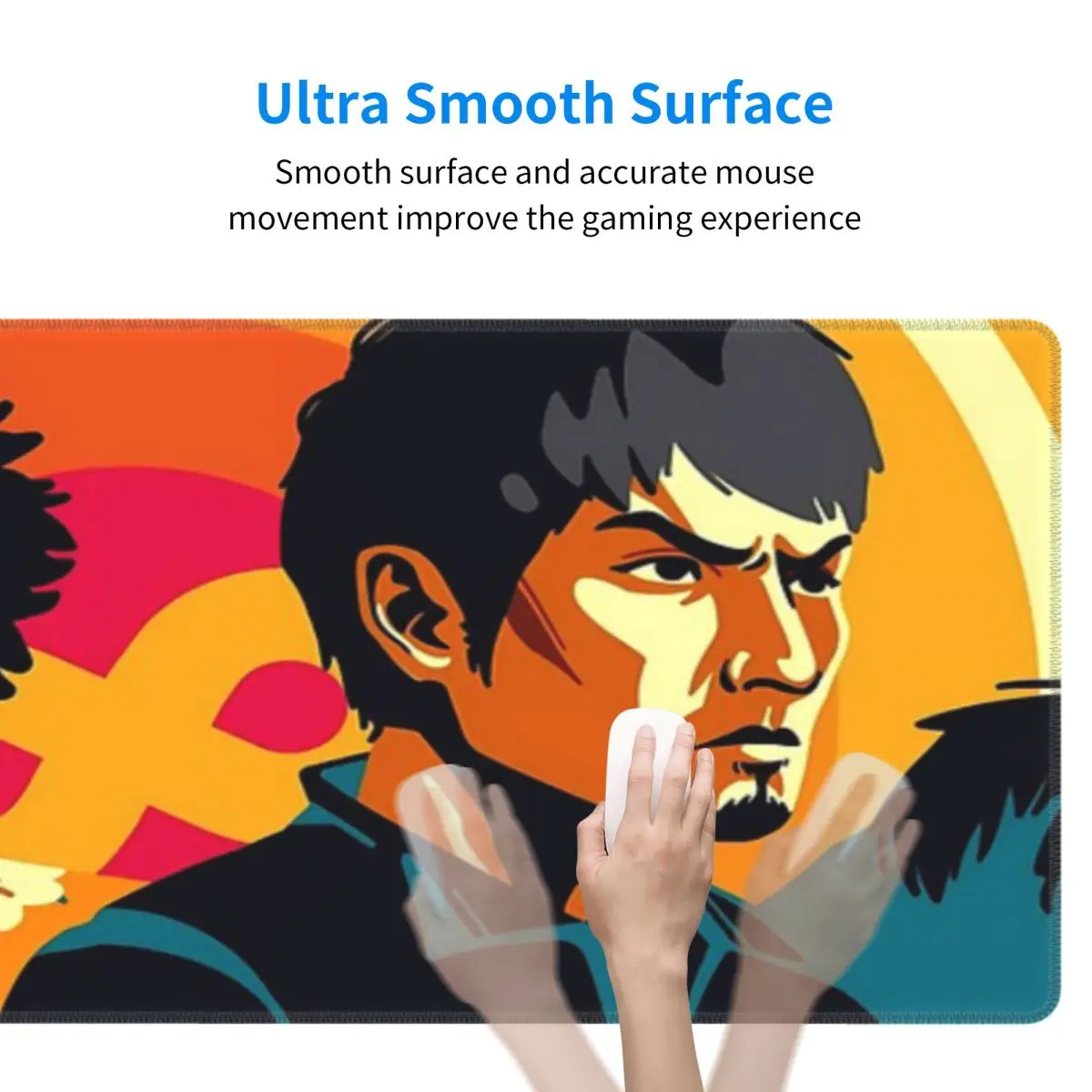 Coussinets de clavier en caoutchouc Like A Dragon, image de couverture