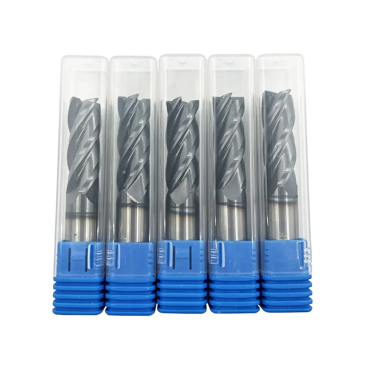 55 Degree End Milling Cutter for CNC Milling Machine - High Performance Cutters (Pack of 10 Knives)