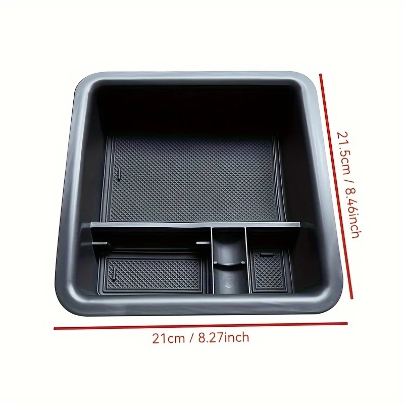 For Toyota Land Cruiser FJ Center Console Storage Box Modification Interior Organizer Tray Durable Construction Car Accessory