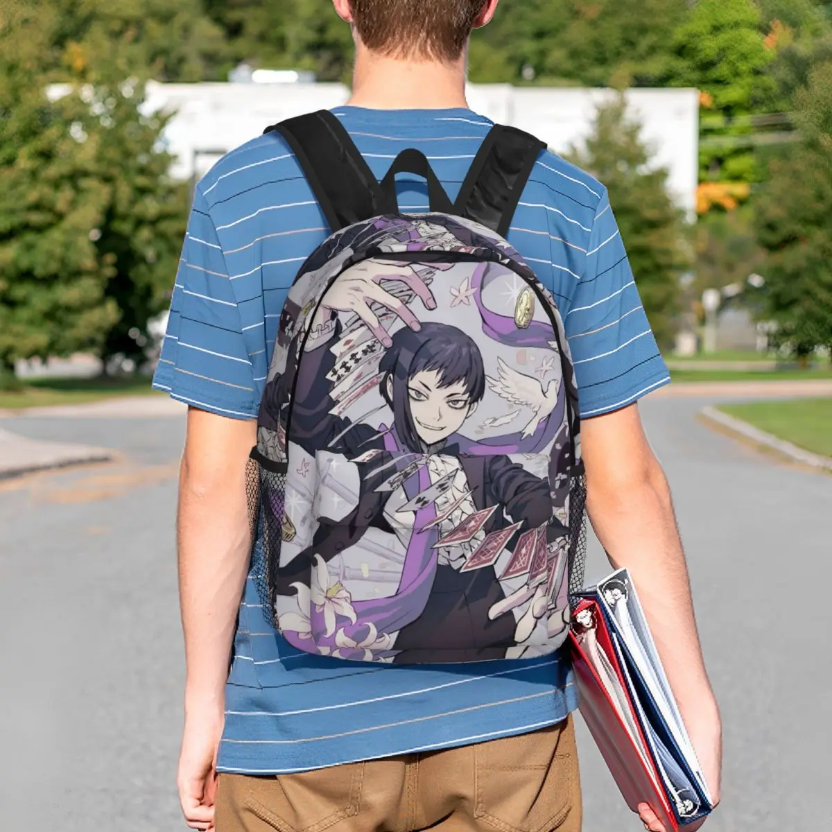 Mochila de anime Gen Asagiri Dr Stone Apan, mochila escolar para niños y niñas, bolsos de hombro para ordenador portátil