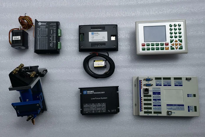 Auto Focus Co2   Cutting Head Live Focus System Controller 6332nm