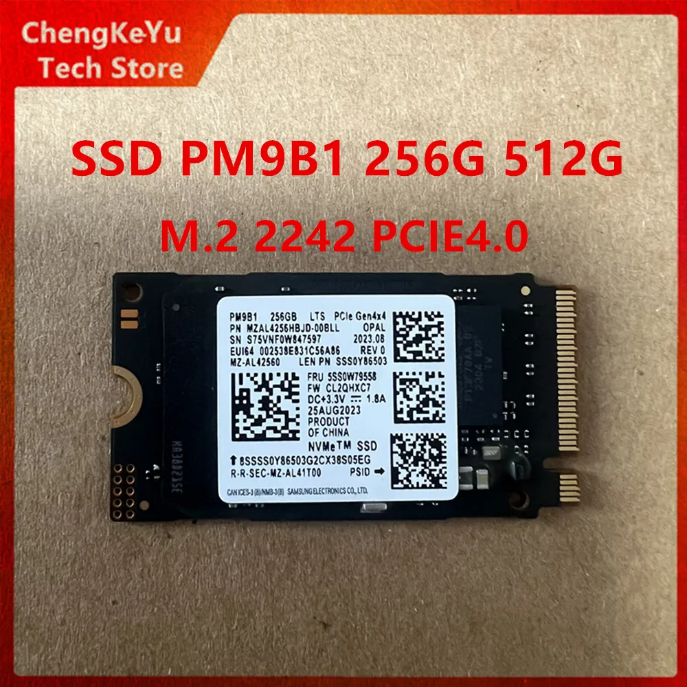 Original FOR SAMSUNG SSD PM991a 256G 512G 128G  2242 PCIe 3.0X4 PM9B1 512G 256G 2242 PCIe4.0X4  M.2 NVMe Solid State Drive