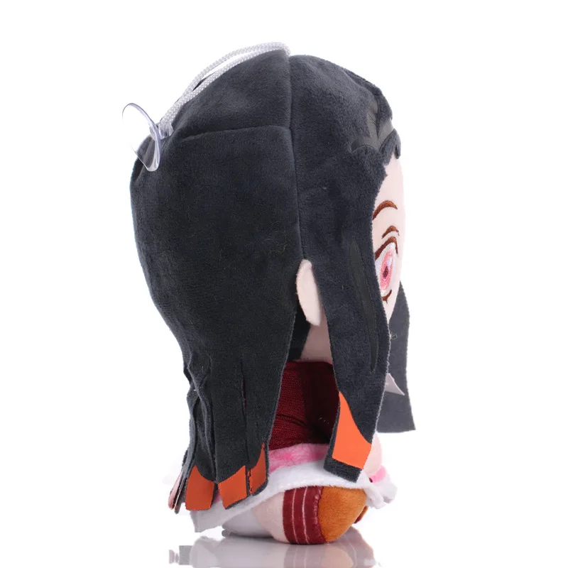 18-20cm Demon Slayer Plush Toys Anime Figure Kamado Tanjirou Zenitsu Inosuke Kamado Nezuko Cute Cartoon Stuffed Dolls Kids Gifts