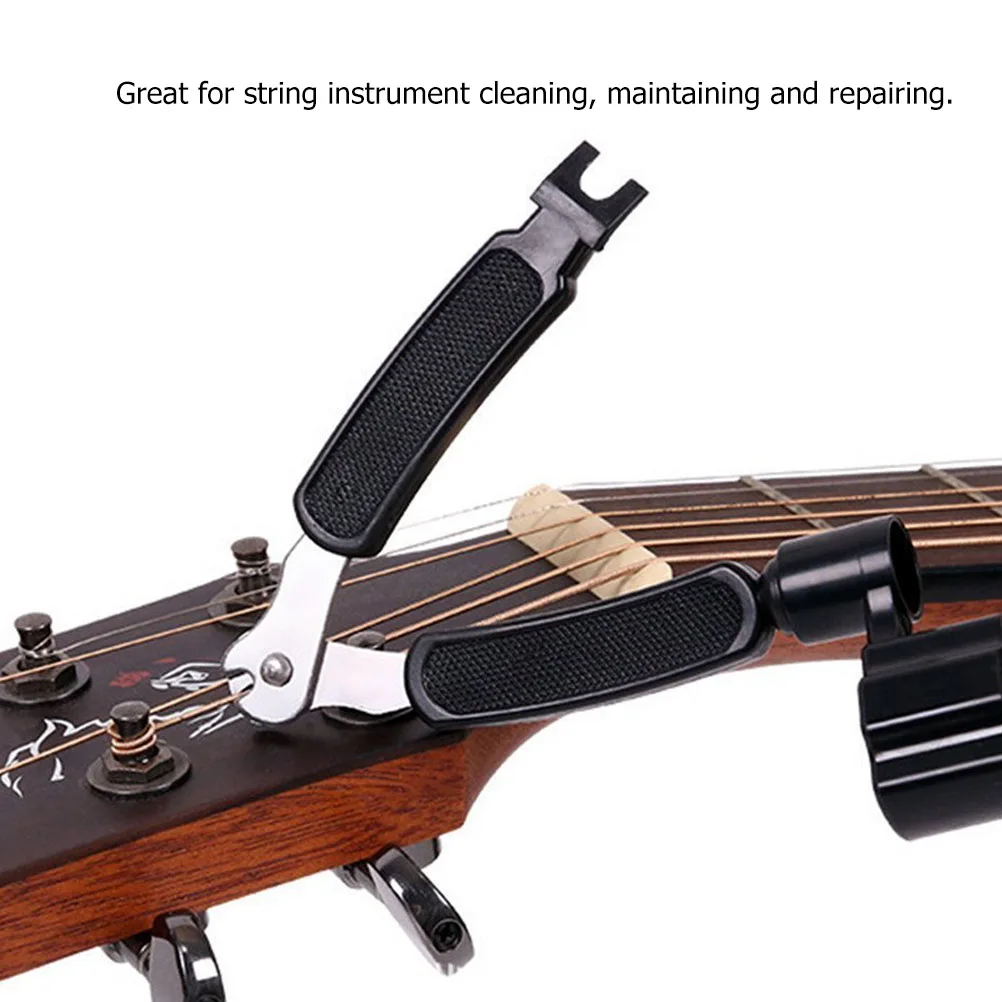 

45pcs 1 Set Repairing Maintenance Tool Kit Premium Guitar Tools For Cleaning Repairing Storage With Carry Bag Guitar Accessories